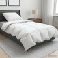 vidaXL Σετ πάπλωμα 90% χήνας FULDA 2 pcs 135 x 200 cm Καλοκαίρι Λευκό
