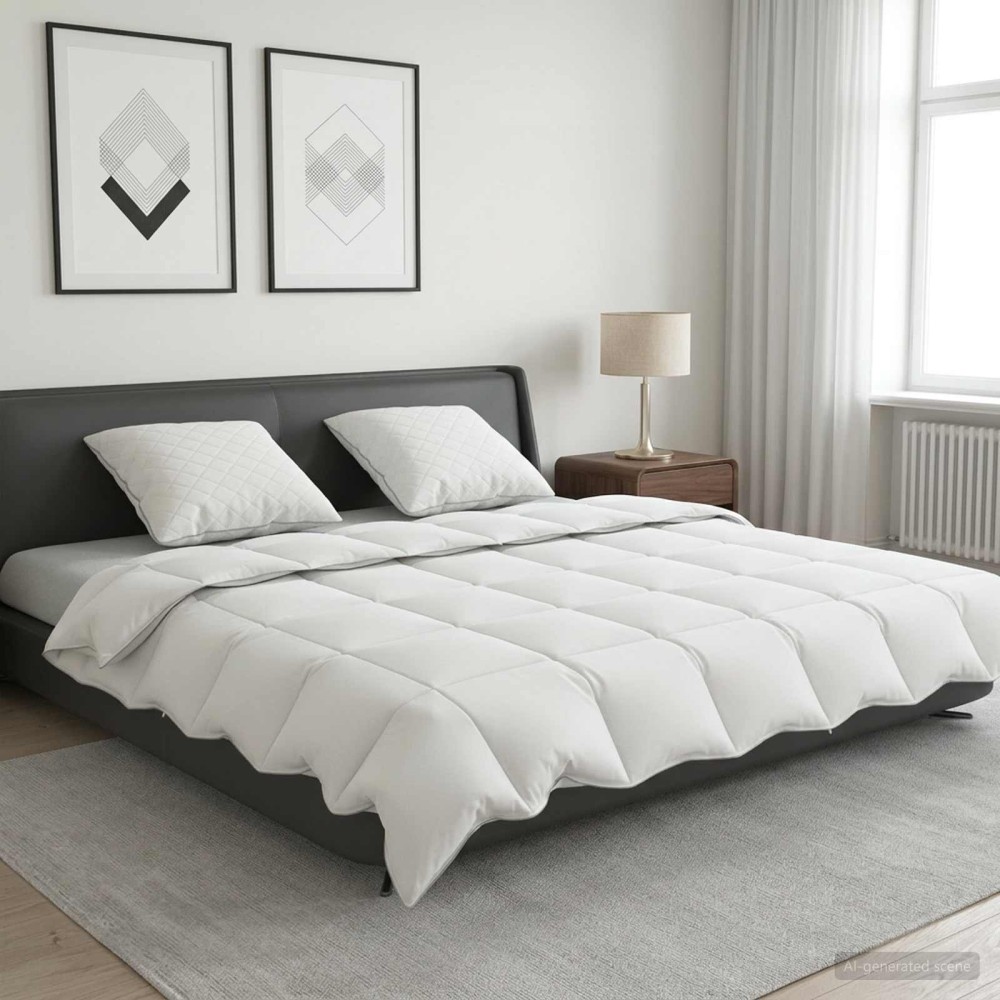 vidaXL Σετ πάπλωμα 90% χήνας FULDA 3 τμχ. 240 x 260 εκ. Καλοκαίρι