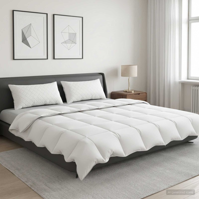 vidaXL Σετ πάπλωμα 90% χήνας FULDA 3 τμχ. 240 x 260 εκ. Καλοκαίρι