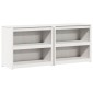 vidaXL Ντουλάπι Κουζίνας Εξωτερικού Χώρου MEPPEL 2 τμχ. Λευκό