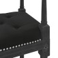 vidaXL Πάγκος Μαύρος 110x40x70 εκ. Βελούδινος