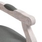 vidaXL Καρέκλα Τραπεζαρίας Σκούρο Γκρι 54 x 56 x 96,5 εκ. Υφασμάτινη