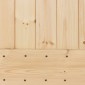 vidaXL Συρόμενη Πόρτα Φυσικό και Λευκό 90 x 210 cm