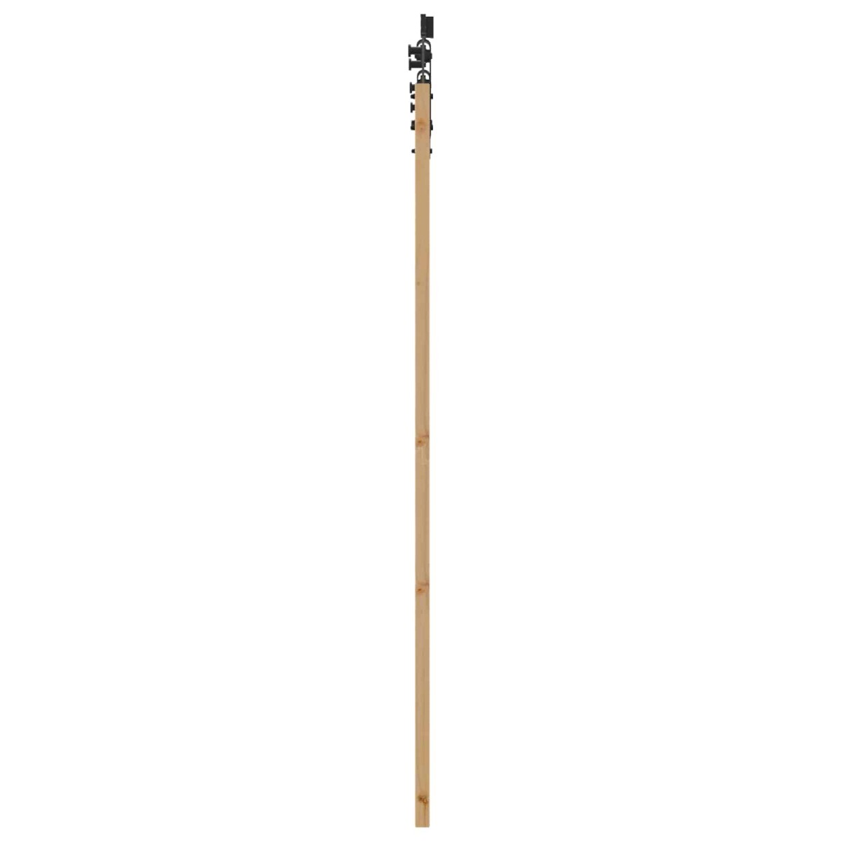 vidaXL Συρόμενη Πόρτα ORKDAL Φυσικό 86 x 198,5 cm Μασίφ Ξύλο Πεύκου