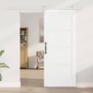 vidaXL Συρόμενη Πόρτα ORKDAL Λευκό 83 x 202 εκ. Μασίφ Ξύλο Πεύκου