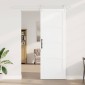 vidaXL Συρόμενη Πόρτα ORKDAL Λευκό 83 x 232 εκ. Μασίφ Ξύλο Πεύκου