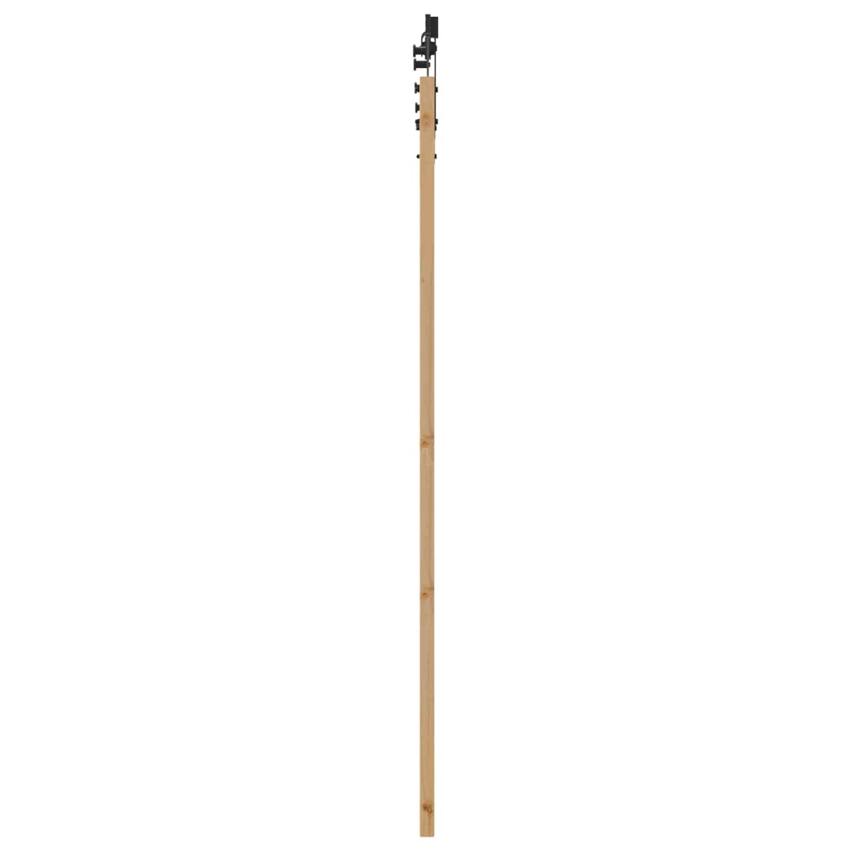 vidaXL Συρόμενη Πόρτα ORKDAL Φυσικό 86 x 198,5 cm Μασίφ Ξύλο Πεύκου