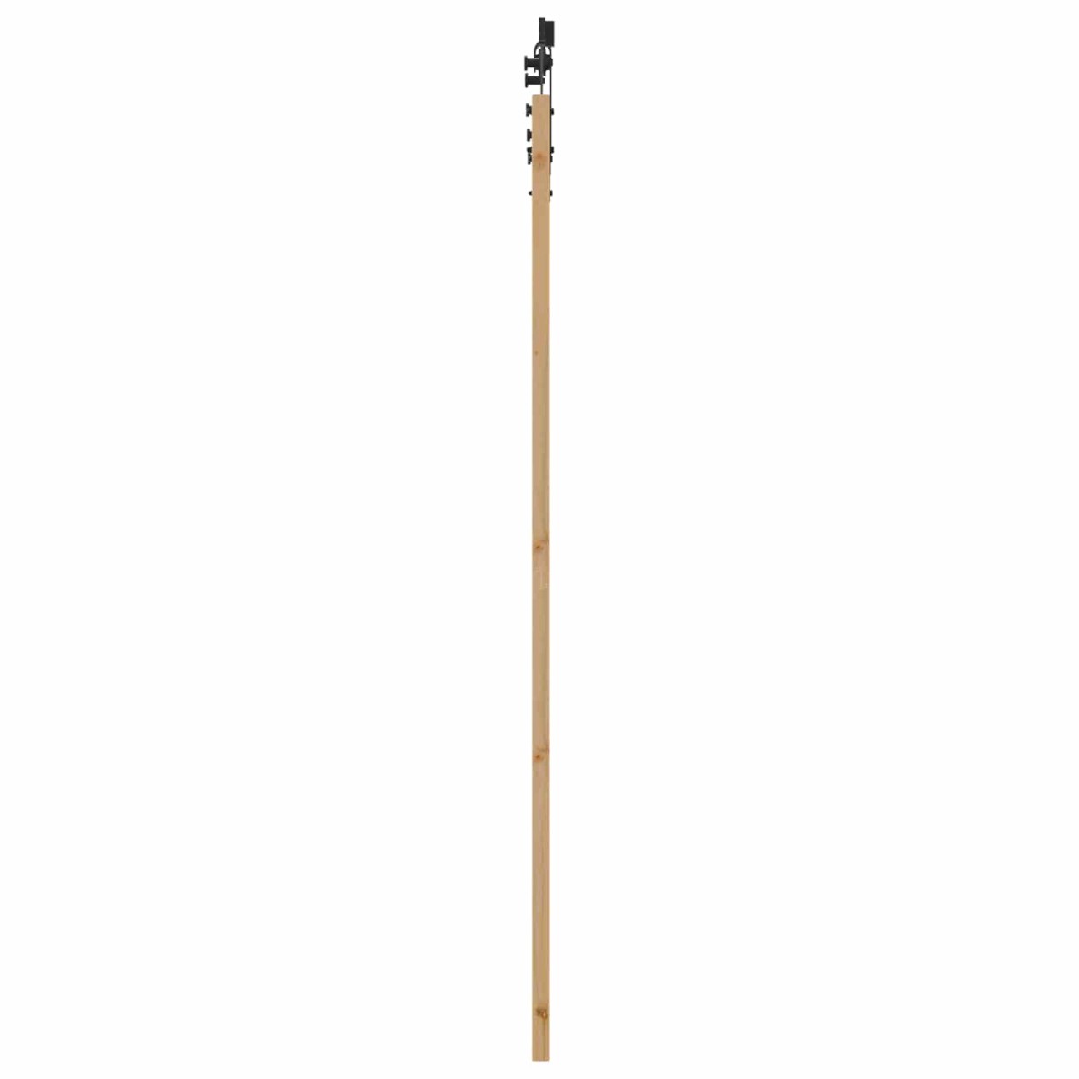 vidaXL Συρόμενη Πόρτα ORKDAL Φυσικό 86 x 211 cm Μασίφ Ξύλο Πεύκου