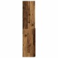 vidaXL Βιβλιοθήκη Παλαιωμένο ξύλο 30 x 42.4 x 185.2 εκ.