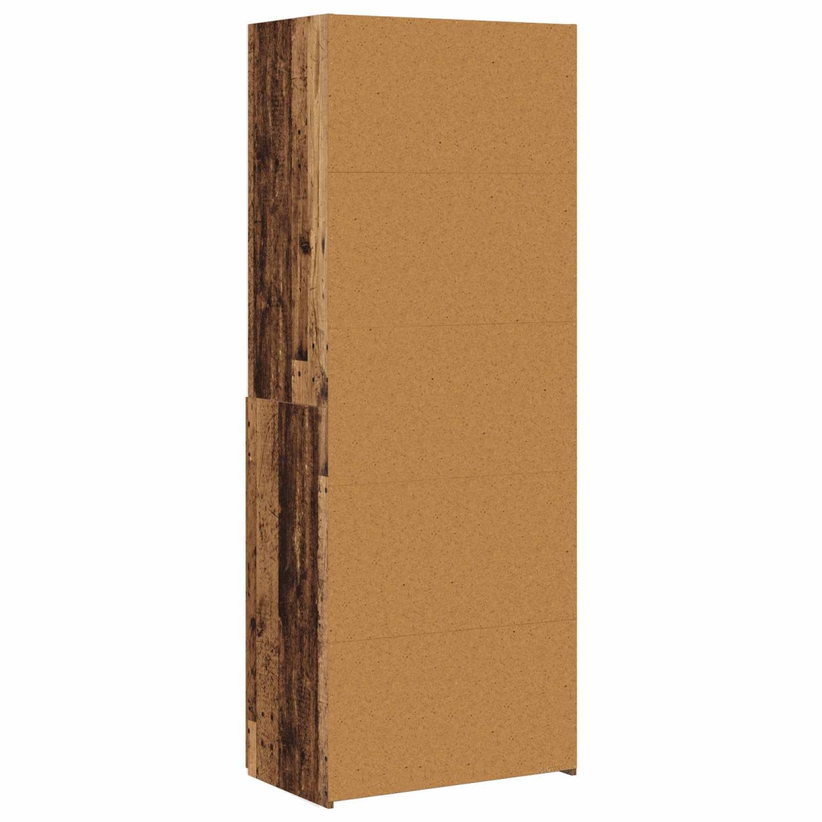 vidaXL Βιβλιοθήκη Παλαιωμένο ξύλο 30 x 42.4 x 185.2 εκ.