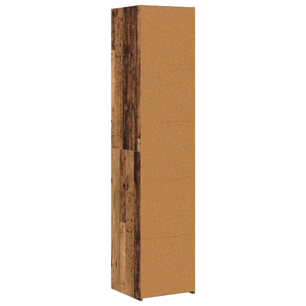 vidaXL Πλαϊνό γραφείο Παλαιωμένο ξύλο 40 x 41 x 185 εκ.