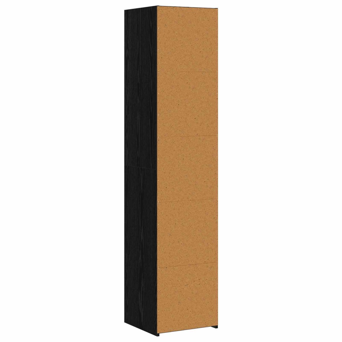 vidaXL Πλαϊνό γραφείο Μαύρη Δρυς 40 x 41 x 185 εκ. Επεξεργασμένο Ξύλο