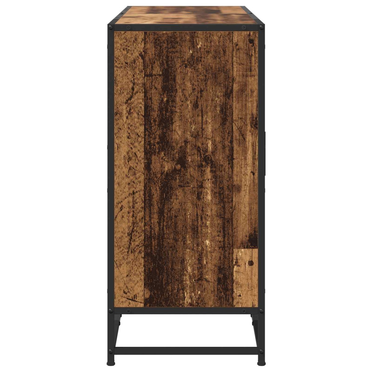 vidaXL Πλαϊνό γραφείο Παλαιωμένο ξύλο 134 x 35 x 76 εκ.
