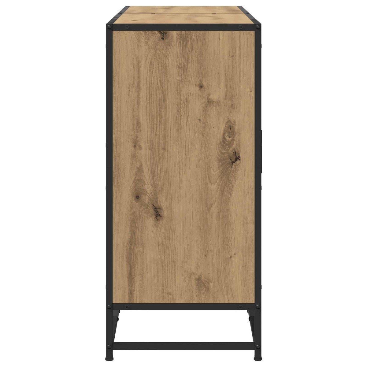 vidaXL Πλαϊνό γραφείο Artisan Δρυς 134 x 35 x 76 εκ.