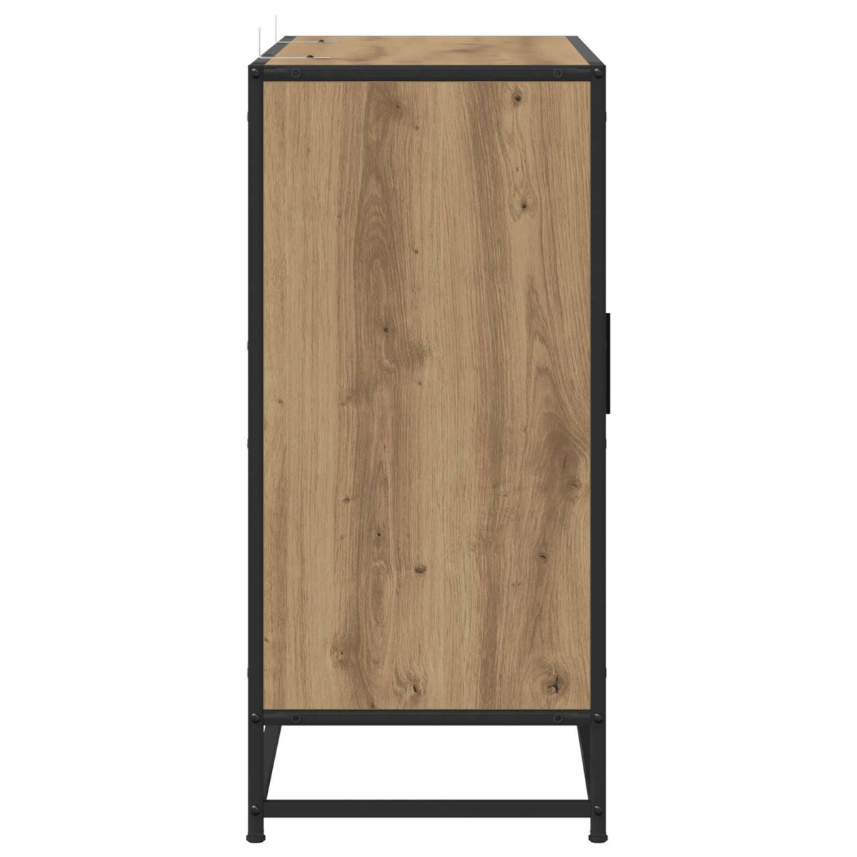 vidaXL Πλαϊνό γραφείο Artisan Δρυς 92 x 35 x 76 εκ. Επεξεργασμένο Ξύλο