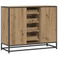 vidaXL Πλαϊνό γραφείο Artisan Δρυς 92 x 35 x 76 εκ. Επεξεργασμένο Ξύλο