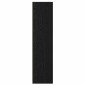 vidaXL Ντουλάπι Μαύρη δρυς 100 x 50 x 200 cm Επεξεργασμένο Ξύλο