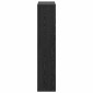 vidaXL Ράφι βιβλίων 100 x 33 x 156,5 εκ Επεξεργασμένο Ξύλο Μαύρη δρυς