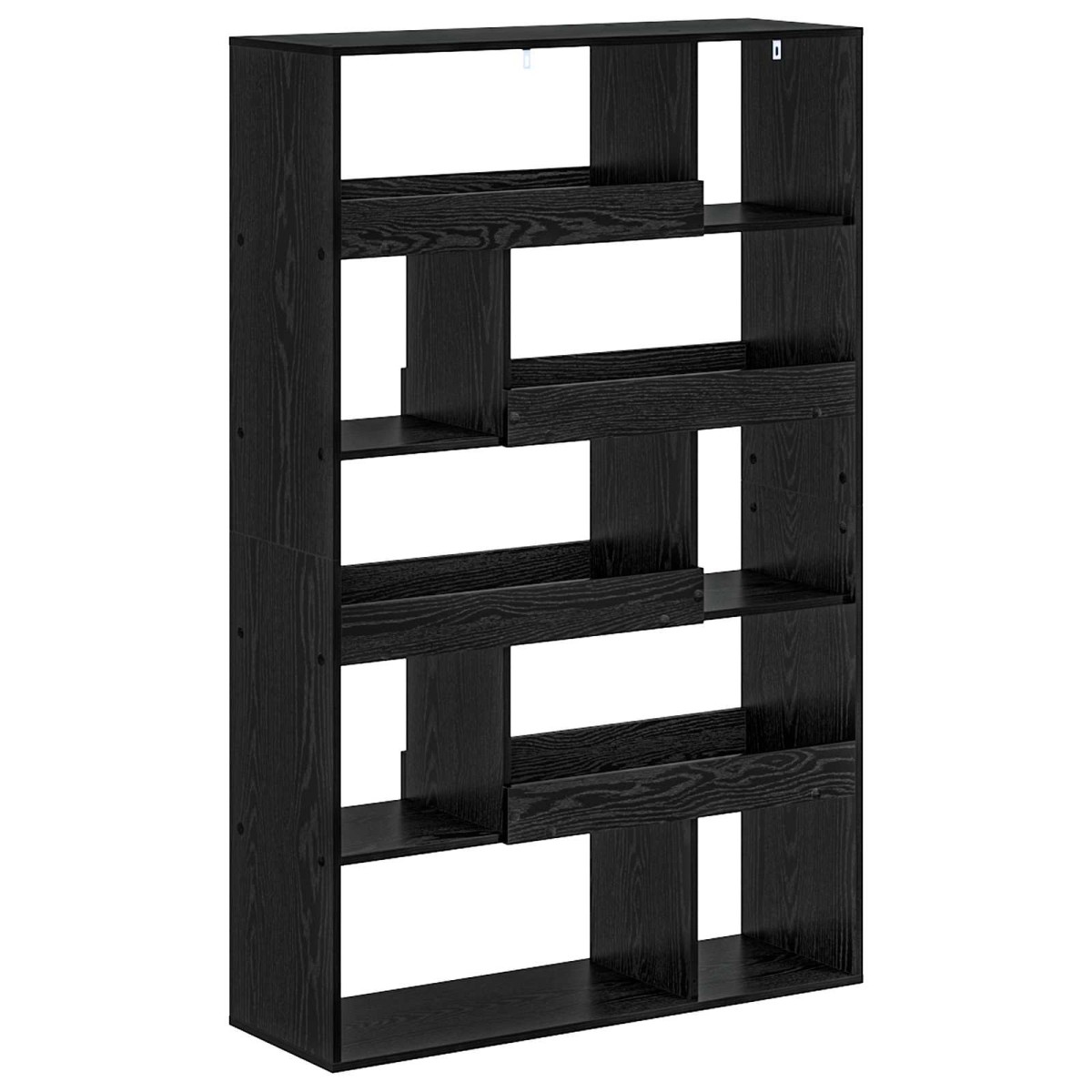 vidaXL Ράφι βιβλίων 100 x 33 x 156,5 εκ Επεξεργασμένο Ξύλο Μαύρη δρυς