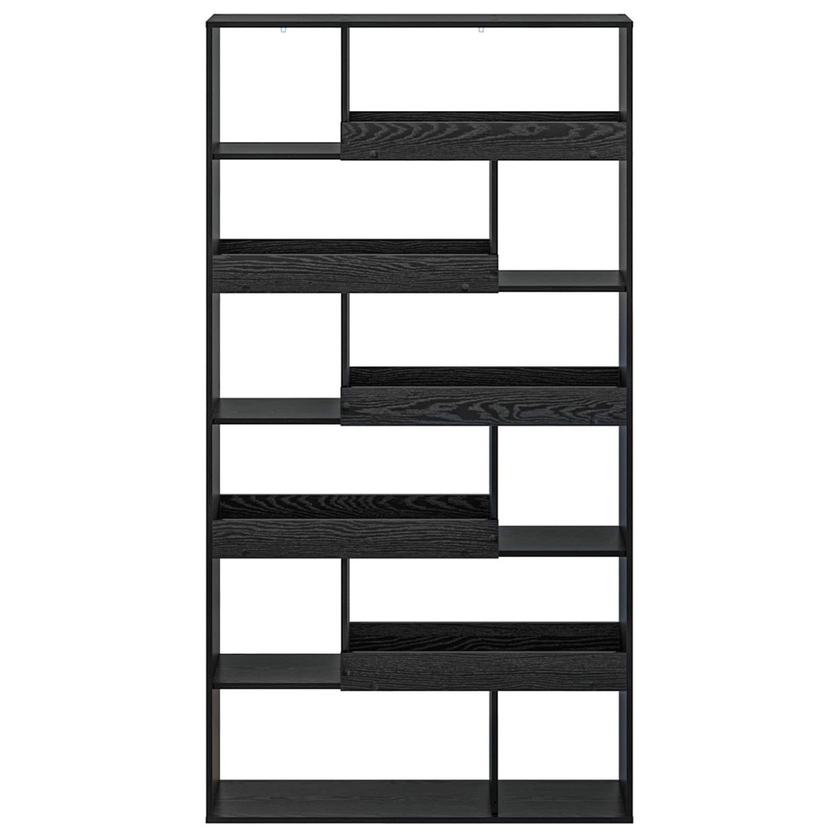 vidaXL Ράφι βιβλίων 100 x 33 x 156,5 εκ Επεξεργασμένο Ξύλο Μαύρη δρυς