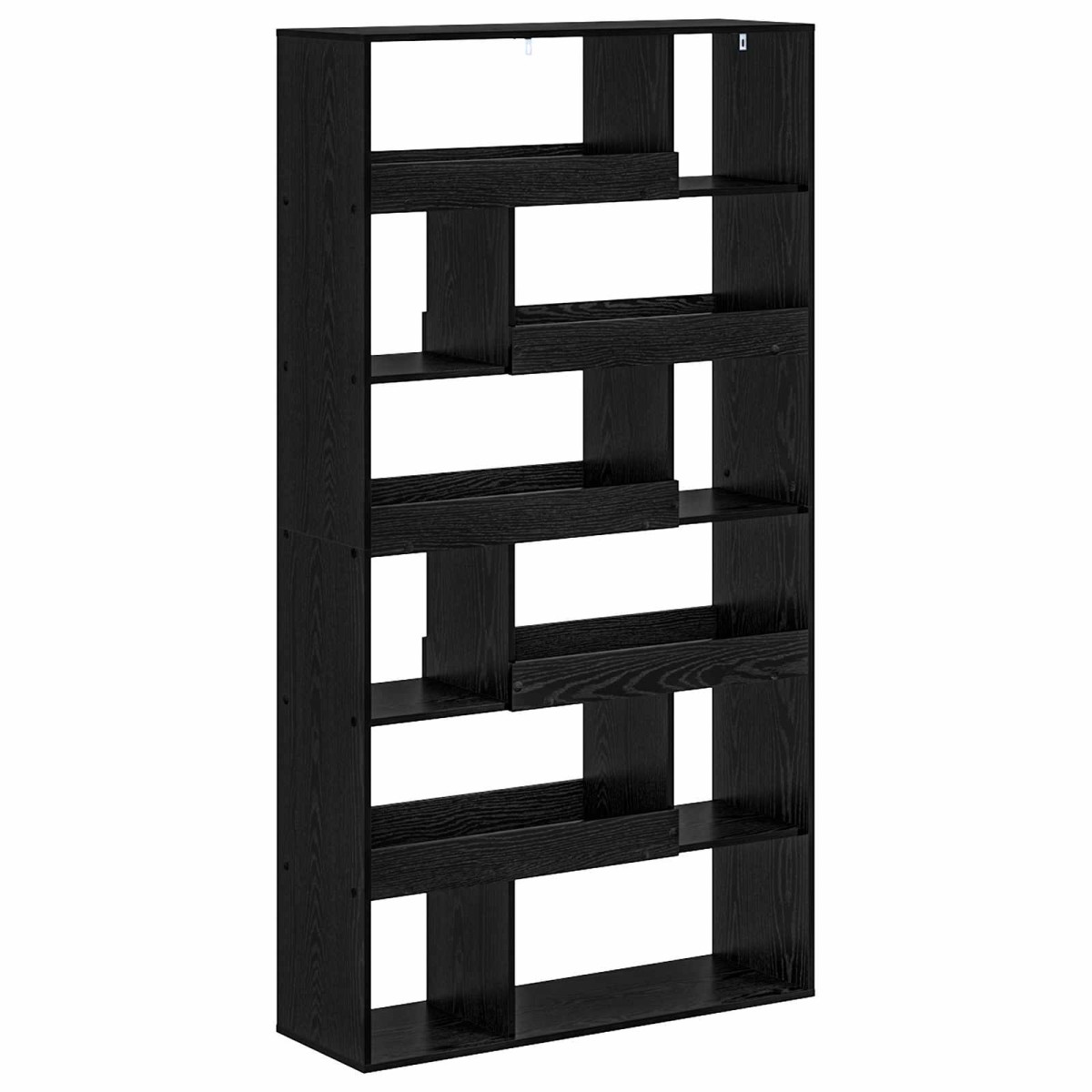 vidaXL Ράφι βιβλίων 100 x 33 x 156,5 εκ Επεξεργασμένο Ξύλο Μαύρη δρυς