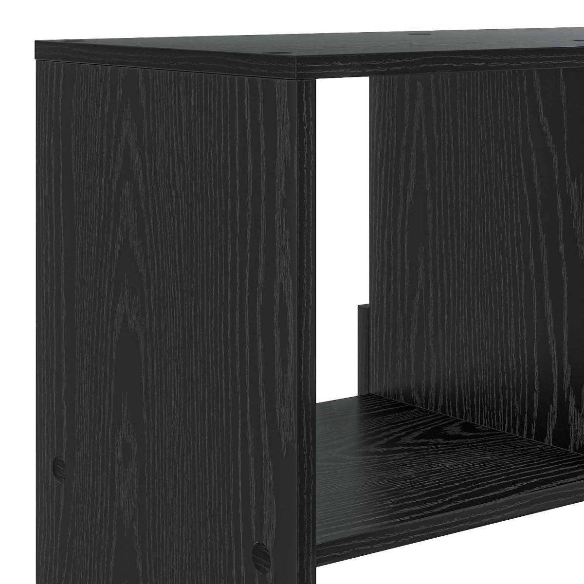 vidaXL Ράφι βιβλίων 100 x 33 x 156,5 εκ Επεξεργασμένο Ξύλο Μαύρη δρυς