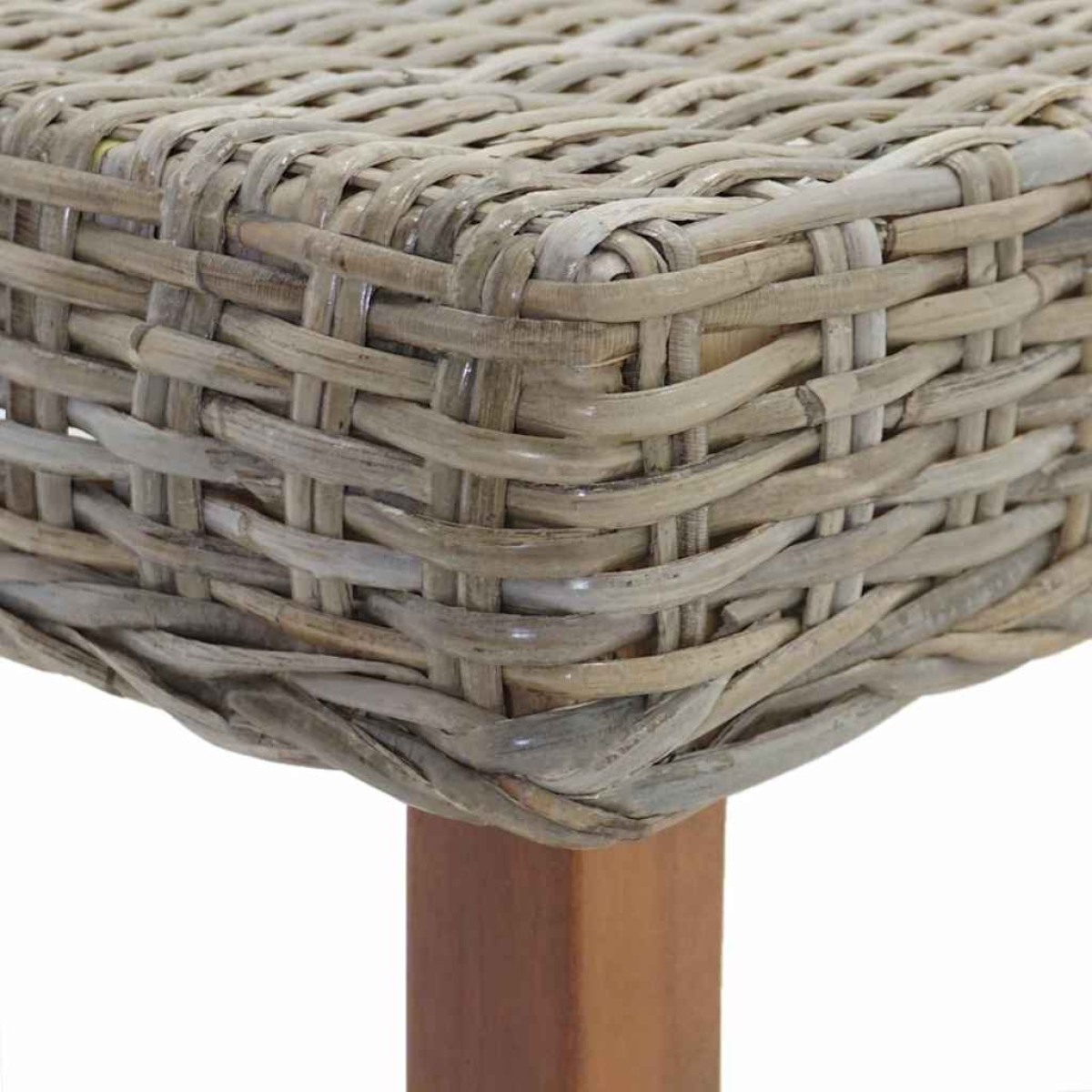 vidaXL παγκάκι Φυσικό 160 x 35 x 45 cm Στερεό ξύλο μάνγκο