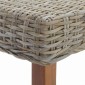 vidaXL παγκάκι Φυσικό 160 x 35 x 45 cm Στερεό ξύλο μάνγκο