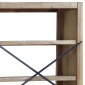 vidaXL Βιβλιοθήκη με 7 Επίπεδα 80 x 30 x 200 εκ. Μασίφ Ξύλο Ακακίας