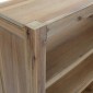 vidaXL Βιβλιοθήκη με 7 Επίπεδα 80 x 30 x 200 εκ. Μασίφ Ξύλο Ακακίας