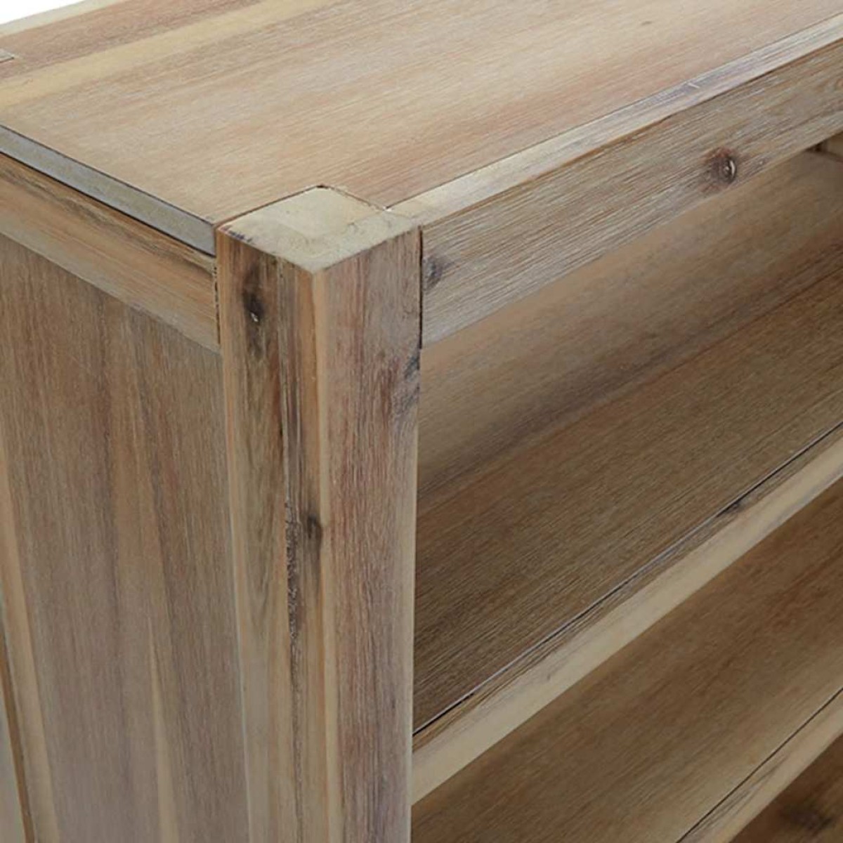 vidaXL Βιβλιοθήκη με 6 Επίπεδα 80x30x170 εκ. Μασίφ Ξύλο Ακακίας