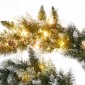 vidaXL Γιρλάντα Χριστουγεννιάτικη με Λαμπάκια LED Πράσινη 5,2 μ. PVC