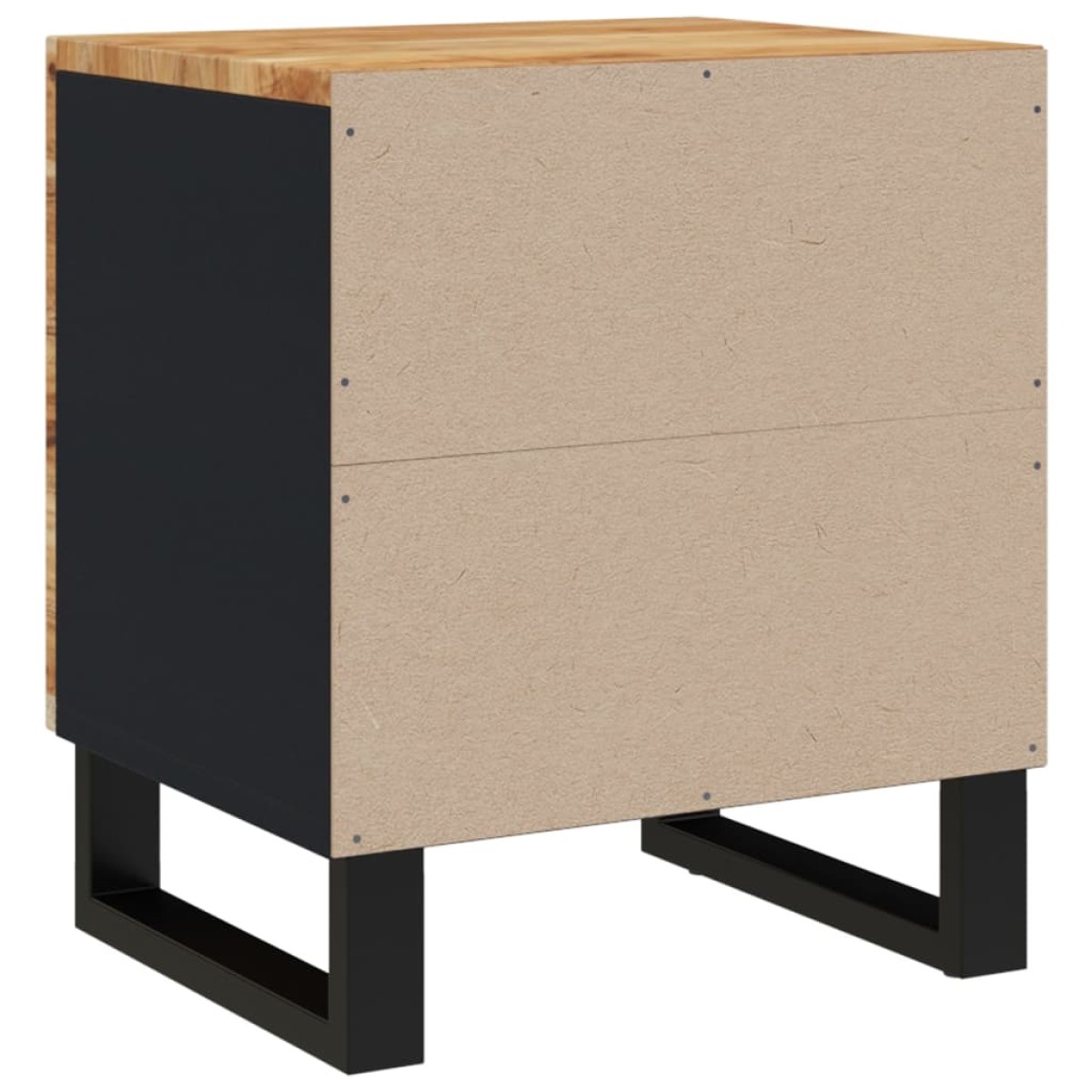 vidaXL Κομοδίνο 40 x 33 x 46 εκ. από Μασίφ Ξύλο Ακακίας