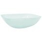 vidaXL Νιπτήρας με Σχέδιο Αμμοβολής 42 x 42 x 14 εκ. Γυάλινος