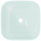 vidaXL Νιπτήρας με Σχέδιο Αμμοβολής 42 x 42 x 14 εκ. Γυάλινος