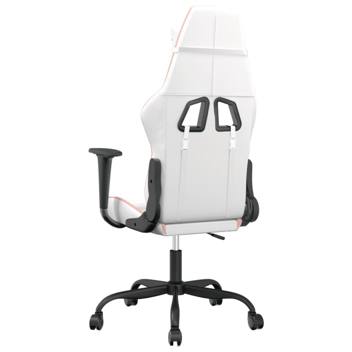 vidaXL Καρέκλα Gaming Λευκό και Ροζ από Συνθετικό Δέρμα