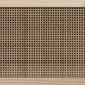 vidaXL Συρταριέρα Μαύρη 60x30x70 εκ. από Μασίφ Πεύκο & Φυσικό Ρατάν