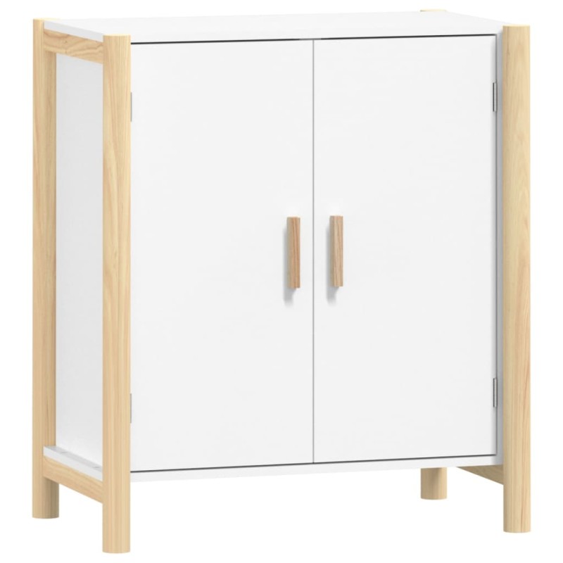 vidaXL Ντουλάπι Λευκό 62 x 38 x 70 εκ. από Επεξεργασμένο Ξύλο