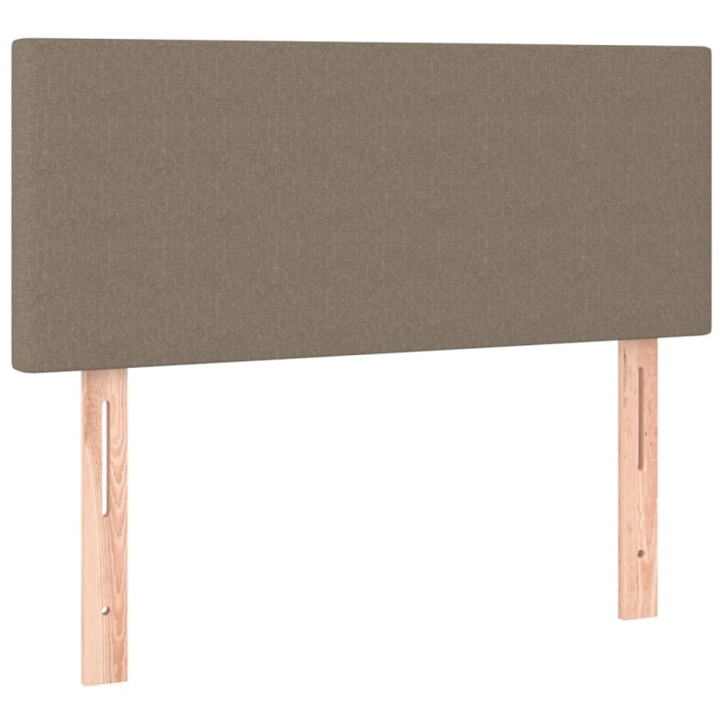 vidaXL Κεφαλάρι Κρεβατιού Taupe 90x5x78/88 εκ. Υφασμάτινο