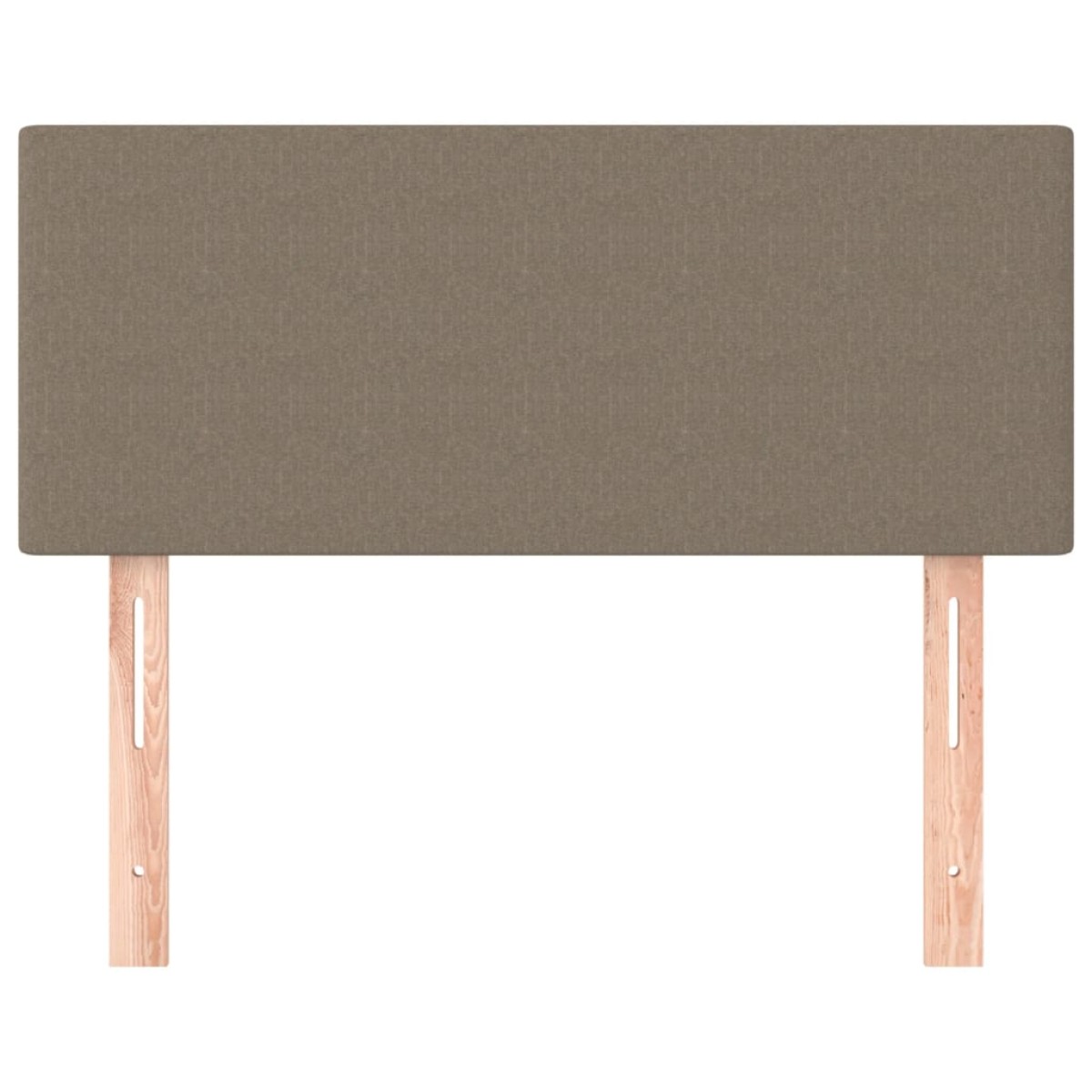 vidaXL Κεφαλάρι Κρεβατιού Taupe 90x5x78/88 εκ. Υφασμάτινο