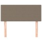 vidaXL Κεφαλάρι Κρεβατιού Taupe 90x5x78/88 εκ. Υφασμάτινο