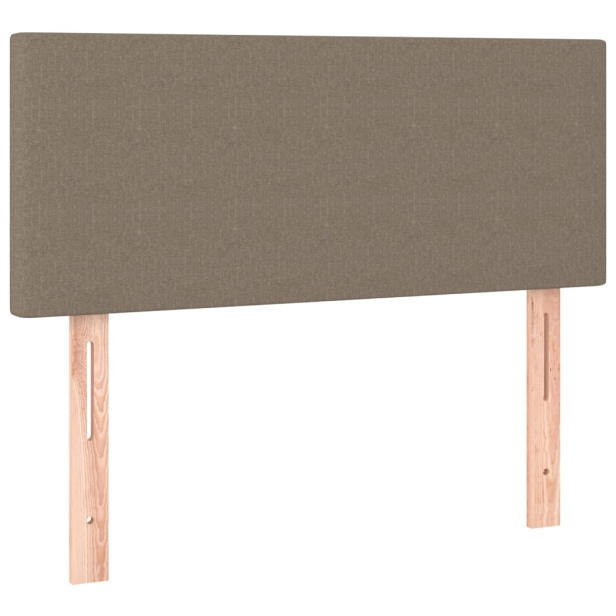vidaXL Κεφαλάρι Κρεβατιού Taupe 100x5x78/88 εκ. Υφασμάτινο