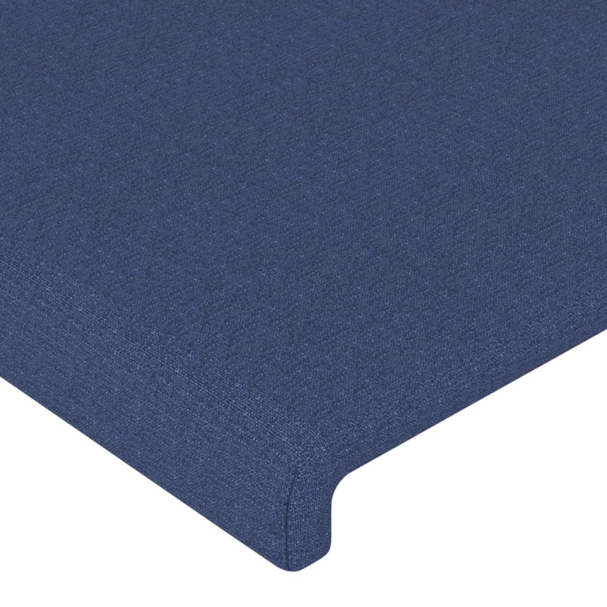 vidaXL Κεφαλάρι Κρεβατιού Μπλε 100x5x78/88 εκ. Υφασμάτινο