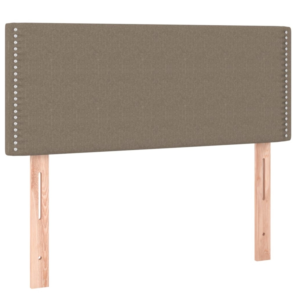 vidaXL Κεφαλάρι Κρεβατιού Taupe 90x5x78/88 εκ. Υφασμάτινο
