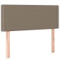 vidaXL Κεφαλάρι Κρεβατιού Taupe 90x5x78/88 εκ. Υφασμάτινο