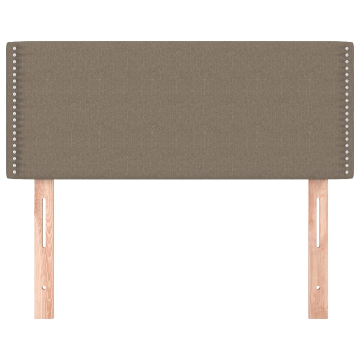 vidaXL Κεφαλάρι Κρεβατιού Taupe 90x5x78/88 εκ. Υφασμάτινο