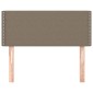 vidaXL Κεφαλάρι Κρεβατιού Taupe 90x5x78/88 εκ. Υφασμάτινο