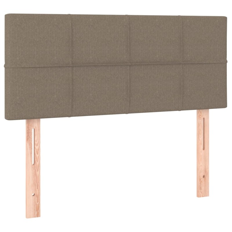 vidaXL Κεφαλάρι Κρεβατιού Taupe 90x5x78/88 εκ. Υφασμάτινο