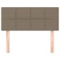vidaXL Κεφαλάρι Κρεβατιού Taupe 100x5x78/88 εκ. Υφασμάτινο