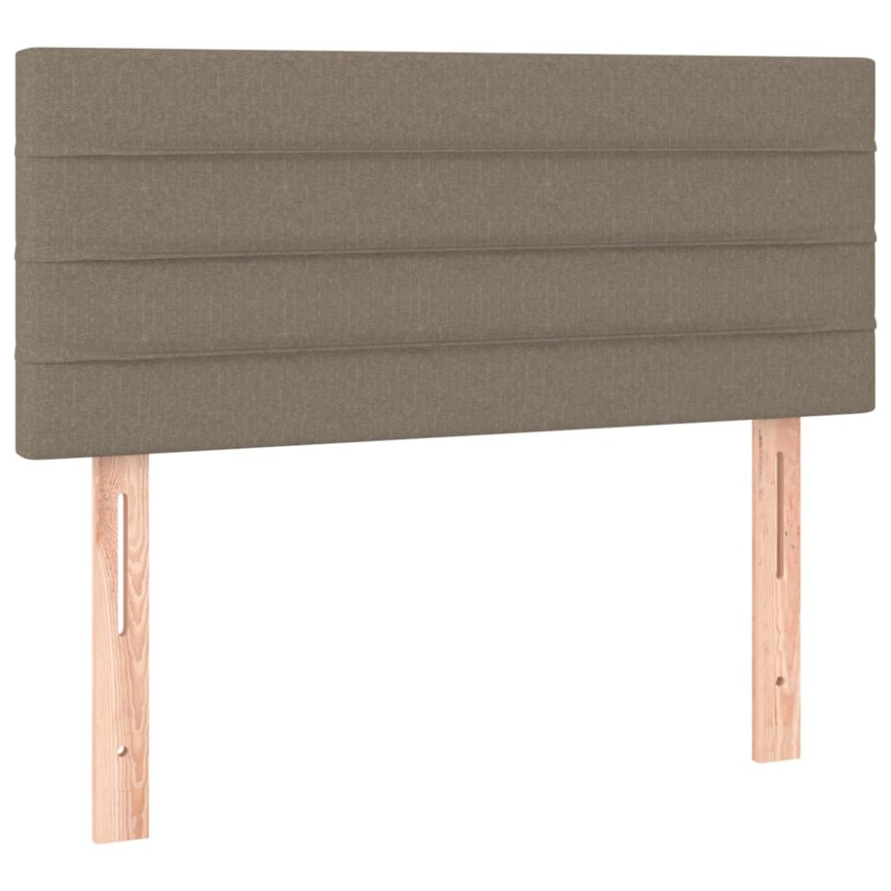 vidaXL Κεφαλάρι Κρεβατιού Taupe 80 x 5 x 78/88 εκ. Υφασμάτινο